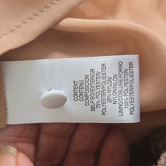 Wayf White Floral Lace Long Sleeve Blouse Top With Cami NWT - Picture 7 of 7